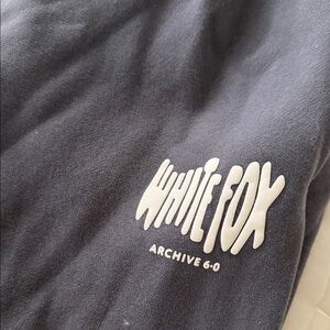 White Fox Jogger sweatpants